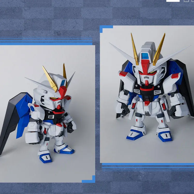 BANDAI SD BB Warrior SD QMSV ZGMF X10A Freedom Gundam Sixth Edition GUNDAM Model Kits-3