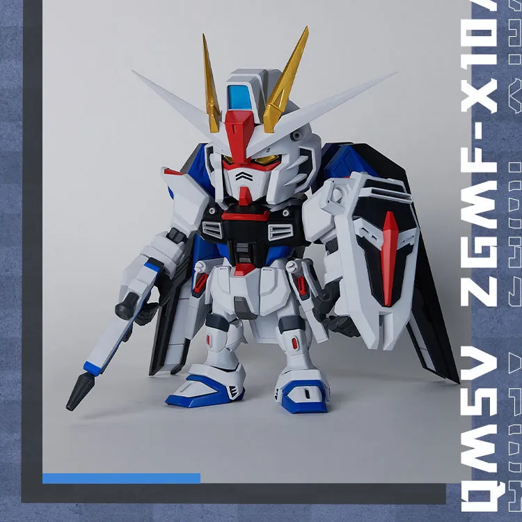 BANDAI SD BB Warrior SD QMSV ZGMF X10A Freedom Gundam Sixth Edition GUNDAM Model Kits-2
