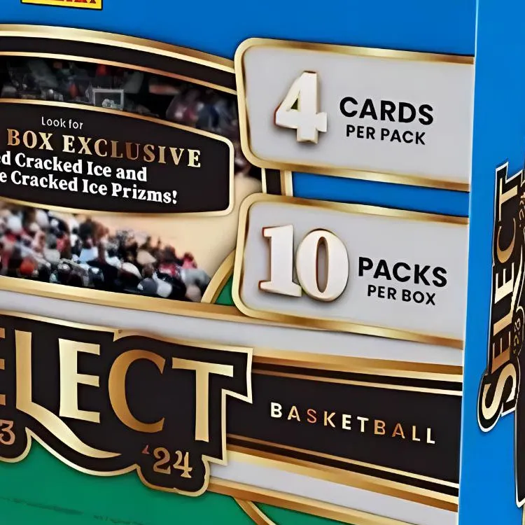 PANINI 2023 PANINI Select Basketball Mega Box Red/Purple Cracked Ice Prizms 6x-3
