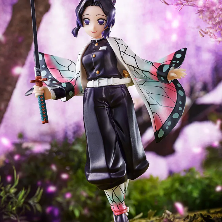 BANPRESTO Shinobu Kocho Glass Factory Demon Slayer  Kimetsu No Yaiba Bonus Gift Scale Figures Different Colored Version-3