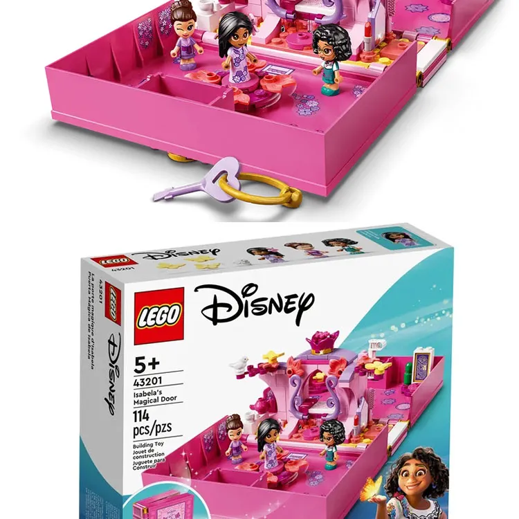 LEGO Disney Characters Disney Magic In Every Room Collection Isabela's Magic Door Building Blocks 114pcs 43201-3