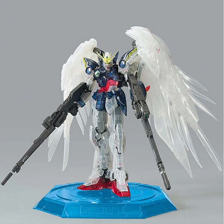 BANDAI Wing Gundam Zero RG Wing Gundam Zero Model Kits Multicolor Transparent-3