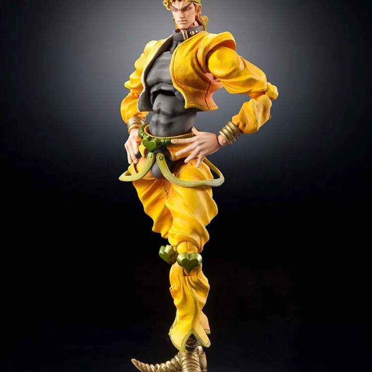 Medicos Super Action Statue JoJo's Bizarre Adventure Part 3 Stardust Crusaders Dio Brando Chozokado Re Run Action Figure Yellow-3