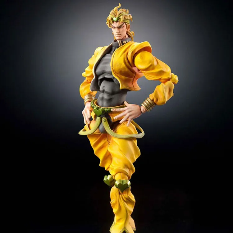 Medicos Super Action Statue JoJo's Bizarre Adventure Part 3 Stardust Crusaders Dio Brando Chozokado Re Run Action Figure Yellow-2