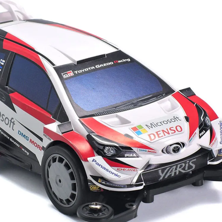 Tamiya Car Model Mini 4WD Car MA YARIS WRC Yaris Racing Assembled Models-2