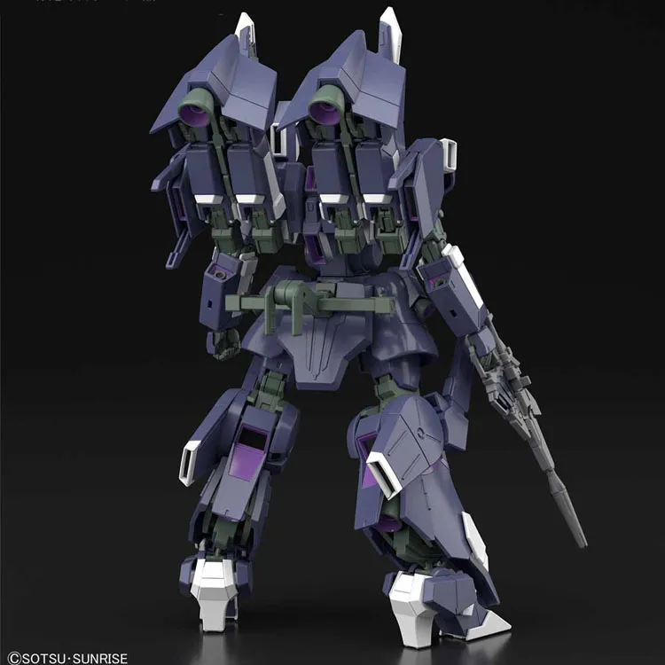 BANDAI Gundam Character HGUC Silver Bullet Zhaoying Banjigar Special Machine Gundam Model Kits-3