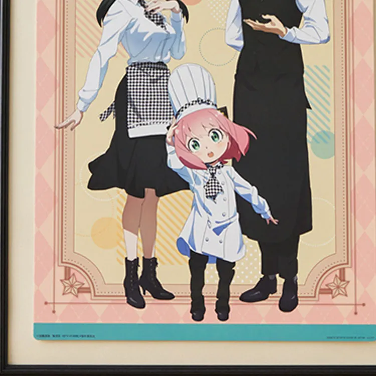 BANPRESTO Anya Forger Glass Factory Ichiban Kuji B Reward Theme Aniya Anime / Games Posters-3
