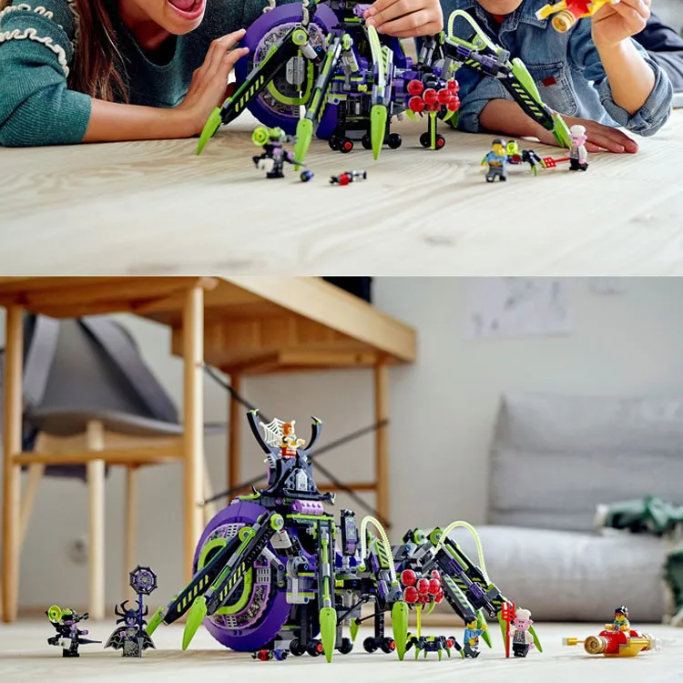 LEGO Little Monkey King Collection Giant Spider Mobile Base Building Blocks 1170pcs/pzs 80022-3