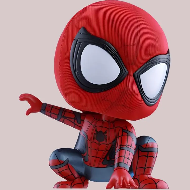 Hot Toys Spider Man Cosb366 Hero Return Grounded Edition Chibi Figures-1