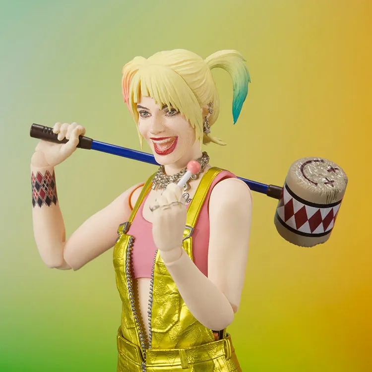 BANDAI Harley Quinn DC SHF Birds Of Prey, Harley Quinn, Harley Quinn Scale Figures-3