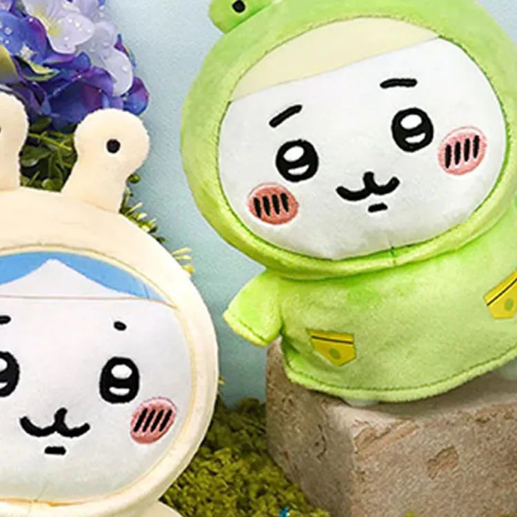 Chiikawa Raincoat Chiikawa Dolls Plush Doll 11cm High-1