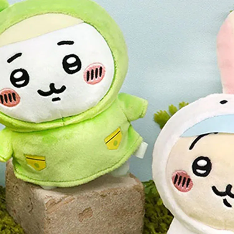 Chiikawa Raincoat Chiikawa Dolls Plush Doll 11cm High-2