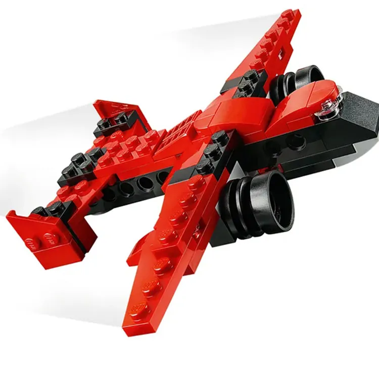 LEGO LOGO Creator Creator3 3 in 1 Racing Car Building Blocks 134 Pcs/pzs 31100-2