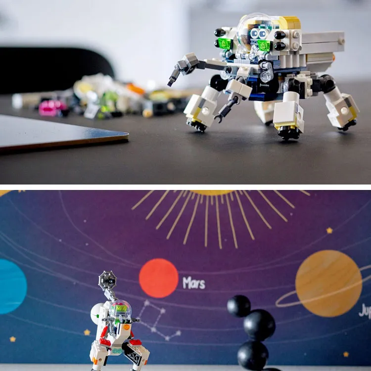 LEGO LOGO Creator 3 in 1 Space Mining Mecha Building Blocks 327 Pcs 31115-3
