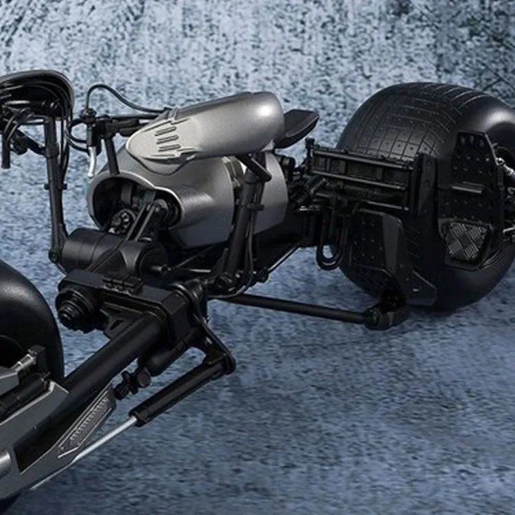 BANDAI Batman SHF American Collection Batmobile Assembled Models The Dark Knight Edition-3