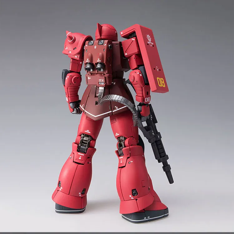 BANDAI Mobile Suit Gundam The Origin Gundam Fix Figuration Metal Composite MS-05S Char Aznable's Zaku I Action Figure Red-2