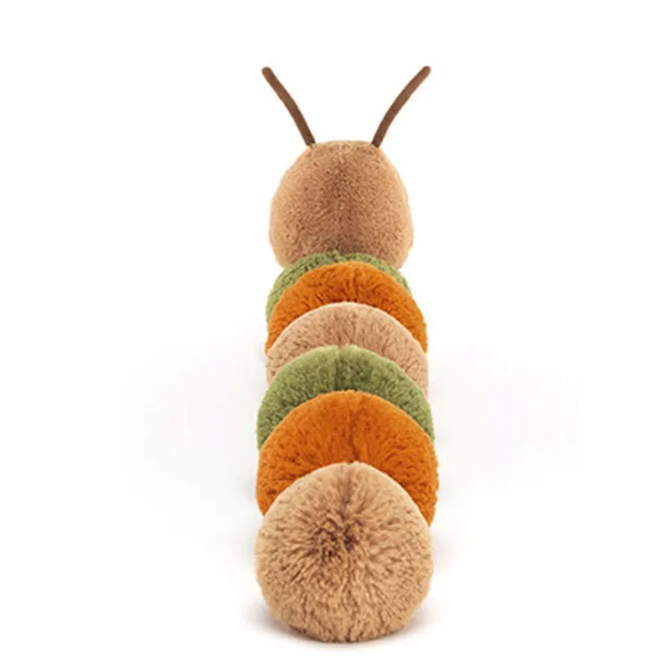 JELLYCAT Animal Fiji Caterpillar Dolls Plush Doll 14cm Height-1