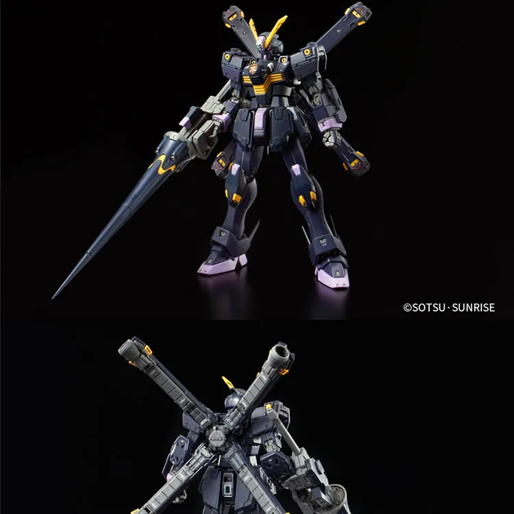 BANDAI RG 1/144 Mobile Suit Gundam F91 XM X2 F97 Crossbone Gundam X2 13cm Hobby Model-1