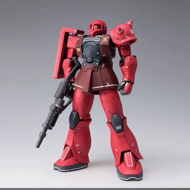 BANDAI Mobile Suit Gundam The Origin Gundam Fix Figuration Metal Composite MS-05S Char Aznable's Zaku I Action Figure Red-1