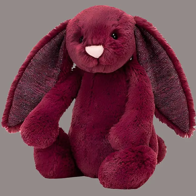 JELLYCAT Bunny Collection Cassis Dolls Plush Doll 18cm/31cm Height-2