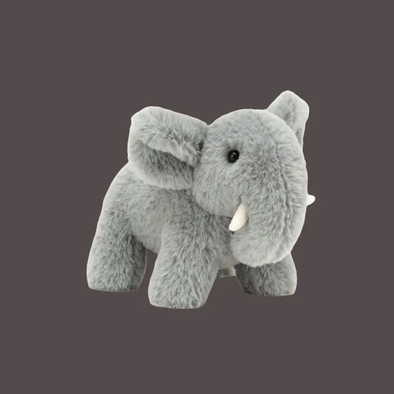 JELLYCAT Diddle Elephant Stuffed Animal-3