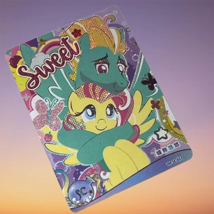 KAYOU Little Witch Ellie And Characters My Little Pony Twilight Sparkle 5 Butterfly Dance IP/Anime Cards 1 Piece-1