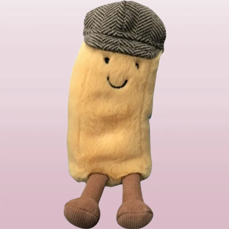 JELLYCAT AMUSEABLES CHARLIE CHIP French Fries Single Dolls Plush Doll Small Size Tall-2