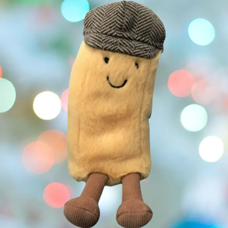 JELLYCAT AMUSEABLES CHARLIE CHIP French Fries Single Dolls Plush Doll Small Size Tall-3