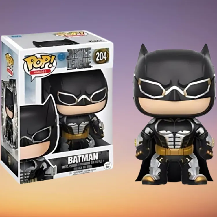 Funko POP! Collection HEROES Movie Justice League The Flash Batman Chibi Figures-3