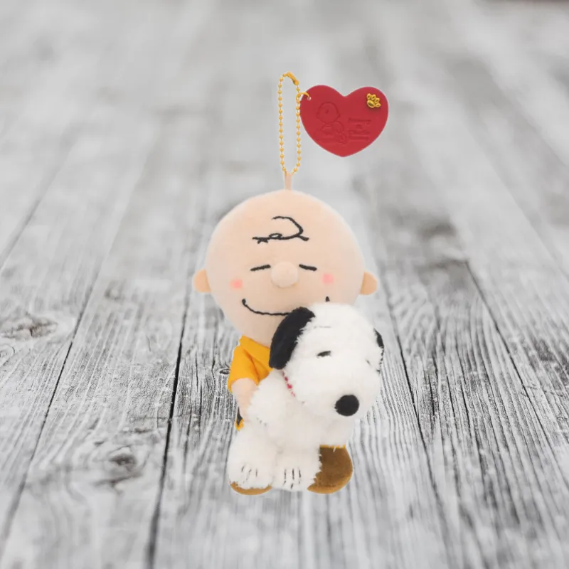 Universal Studios Snoopy USJ Snoopy Collection, Snoopy And Charlie Brown Dolls Plush Pendant 17cm Height-1