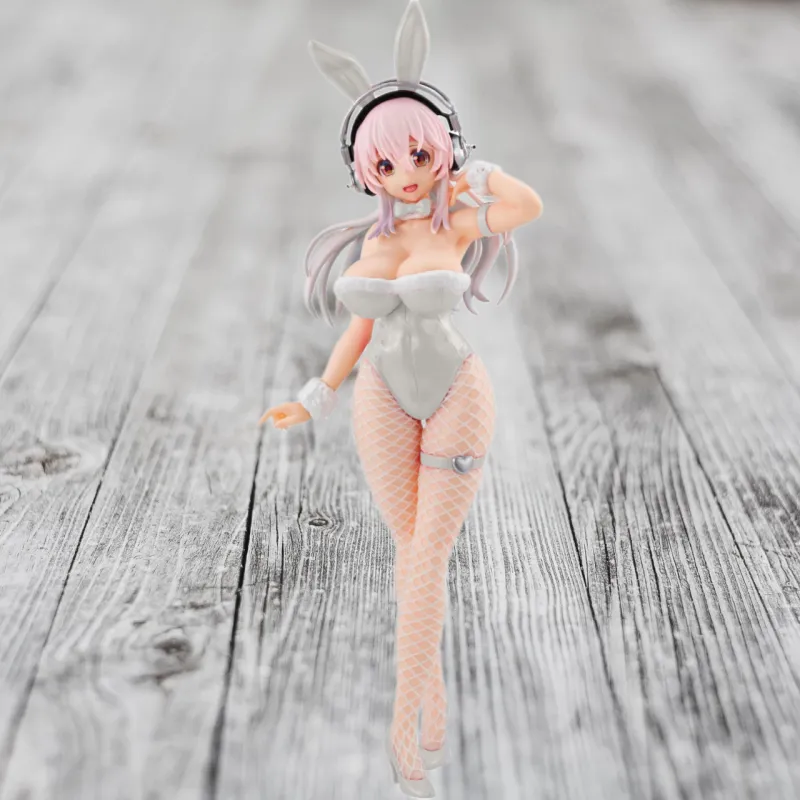 FURYU Super Sonico BiCute Bunnies Pearl White Version. Bonus Gifts-2