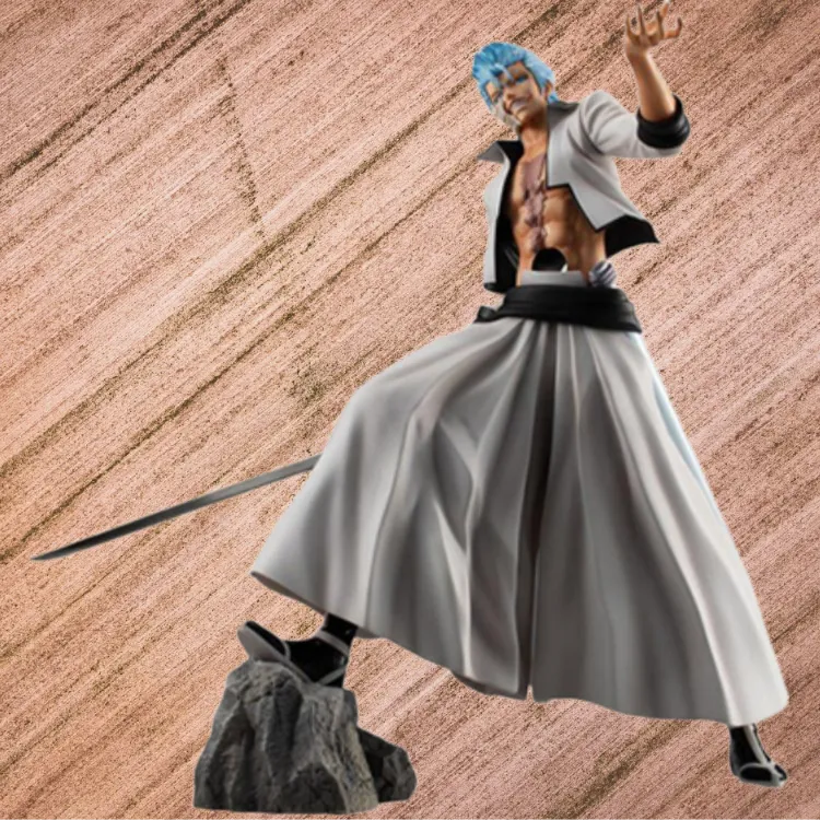MegaHouse Bleach G.E.M. Series Grimmjow Jaegerjaquez Action Figure White-3