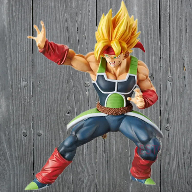 BANPRESTO Dragon Ball Z Famous Low Class Warrior Bardock Figure Green-3