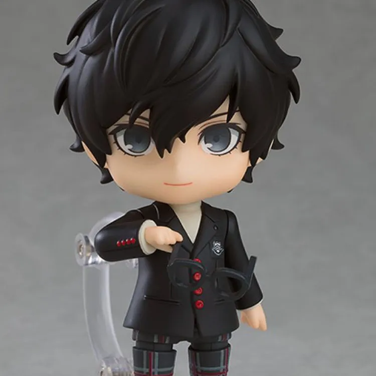 GSC Nendoroid P5R Protagonist, Uniform Ver. Chibi Figures 10cm-1