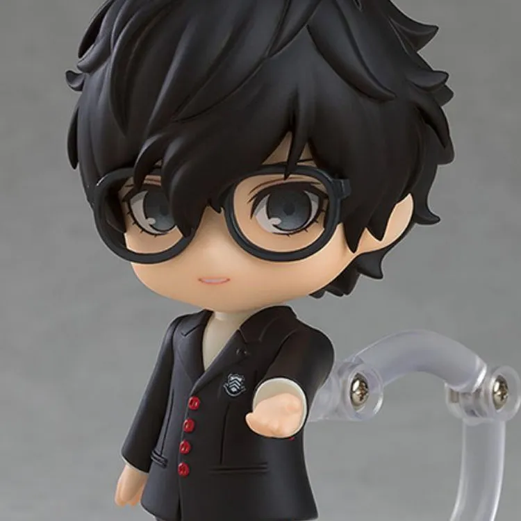 GSC Nendoroid P5R Protagonist, Uniform Ver. Chibi Figures 10cm-2