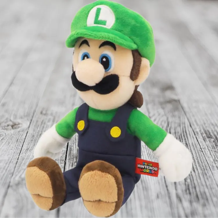 Universal Studios Luigi USJ Super Nintendo Collection Dolls Plush Doll 26.3cm Height-2
