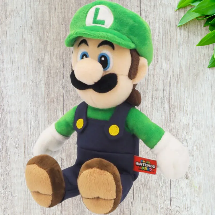 Universal Studios Luigi USJ Super Nintendo Collection Dolls Plush Doll 26.3cm Height-1