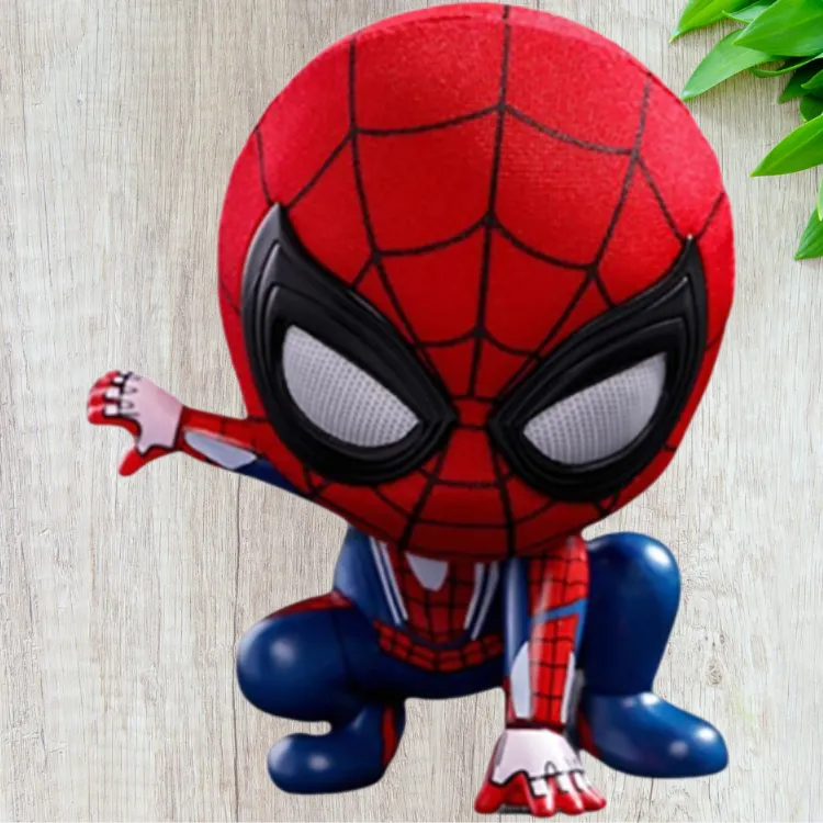 Hot Toys Spider Man Cosb514 Marvel Crouching Edition Chibi Figures 7.5cm-3
