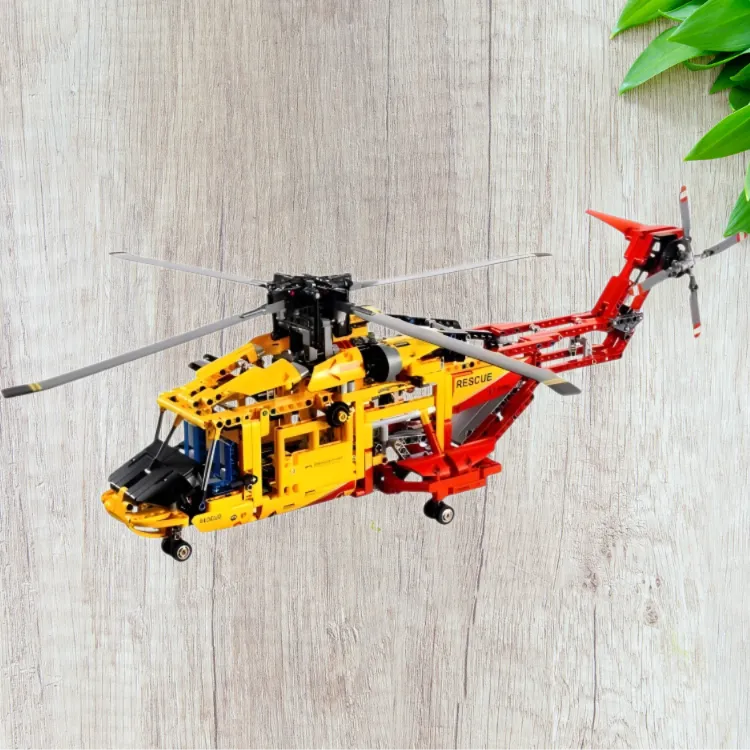 LEGO Rescue Helicopter Building Blocks 9396-2