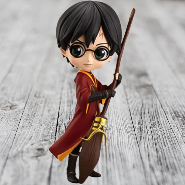 BANPRESTO Qposket Harry Potter, Harry Potter, Quidditch Apparel Style A, Reissued Version Bonus Gifts-2