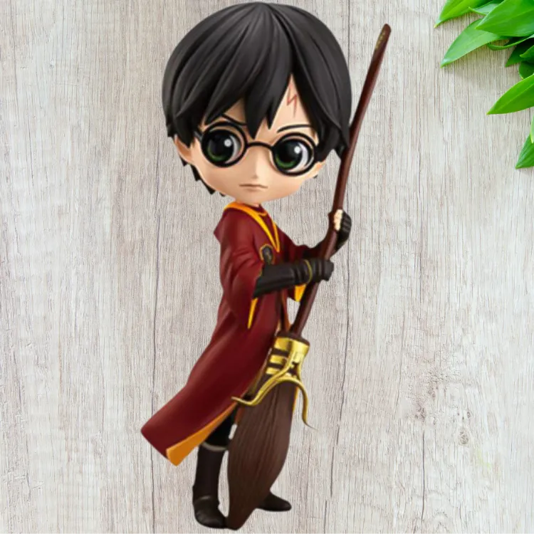 BANPRESTO Qposket Harry Potter, Harry Potter, Quidditch Apparel Style A, Reissued Version Bonus Gifts-1