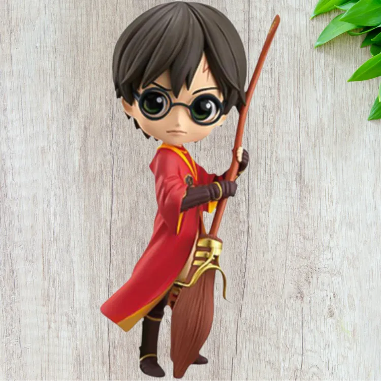 BANPRESTO Qposket Harry Potter, Harry Potter, Quidditch Apparel Style B, Reissued Version Bonus Gifts-1