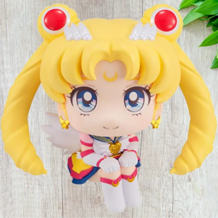 MegaHouse Sailor Moon Look Up Super Sailor Moon Chibi Figures 11cm-1