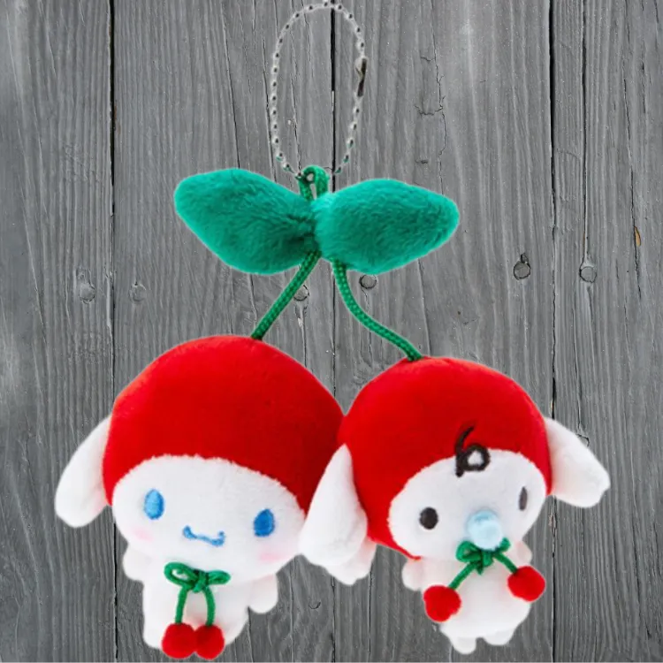 Sanrio Cinnamoroll, Cherry Styling Dolls Plush Pendant 9cm Height-3