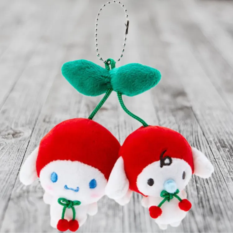 Sanrio Cinnamoroll, Cherry Styling Dolls Plush Pendant 9cm Height-2