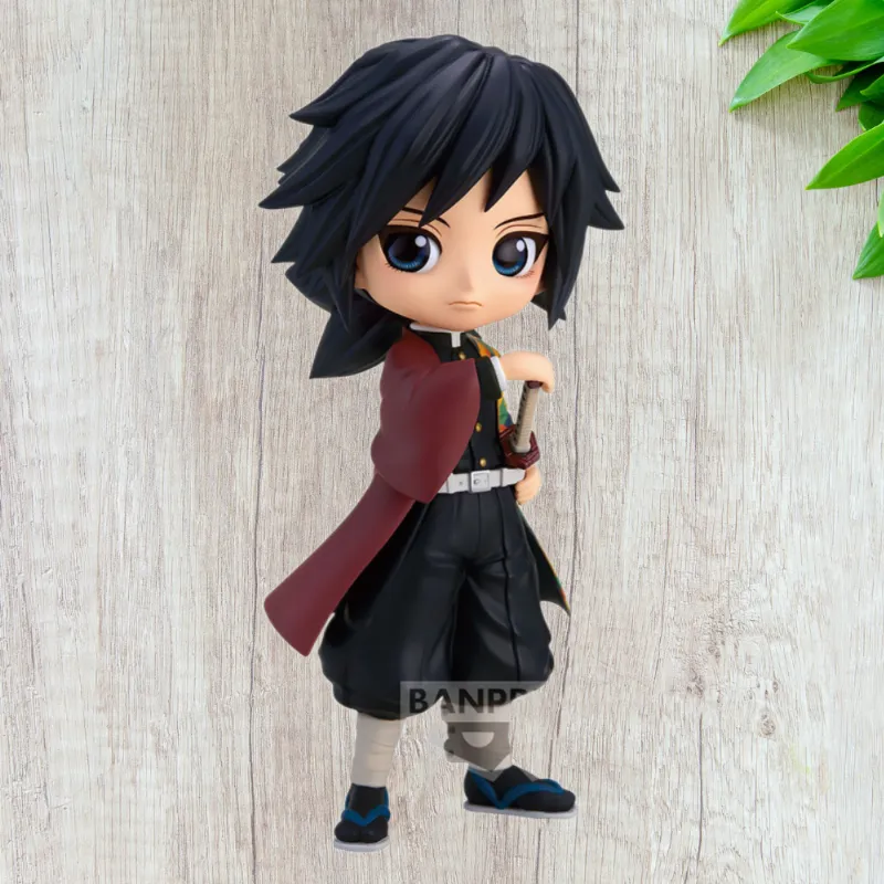 BANPRESTO Demon Slayer Kimetsu No Yaiba Characters Eyewear Factory Q Posket Giyu Tomioka Model A Bonus Gifts-1