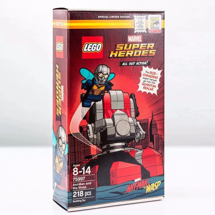 LEGO Sdcc Collection Ant Man 2018 Model Building Blocks 218pcs 75997-1