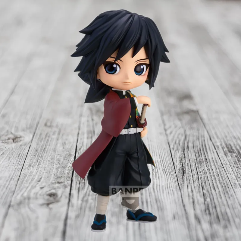 BANPRESTO Demon Slayer Kimetsu No Yaiba Characters Eyewear Factory Q Posket Giyu Tomioka Model A Bonus Gifts-2