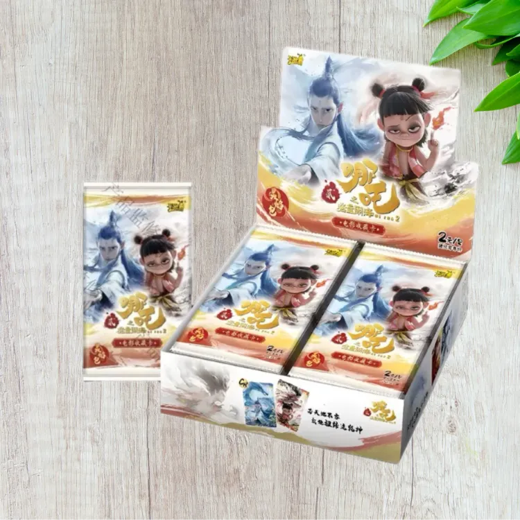 KAYOU Ne Zha The Magic Child Stirs The Sea 2 Spirit Flame Pack IP/Anime Cards Whole Box-1