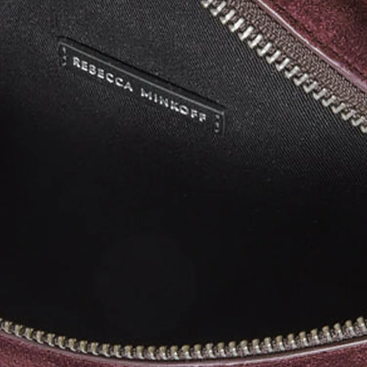 REBECCA MINKOFF Leather Fanny Pack Women's Garnet Red-3